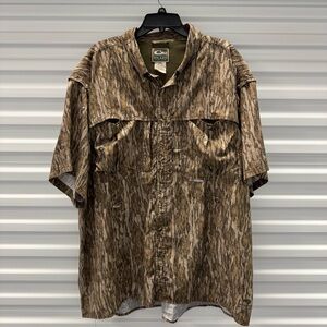 Drake Camo Short Sleeve Shirt Men's 2XL